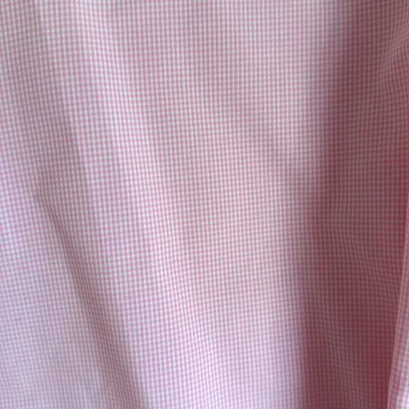 Tommy Hilfiger Classic Pink Check Dress Shirt, Size L (16.5, 34-35) - Picture 7 of 11